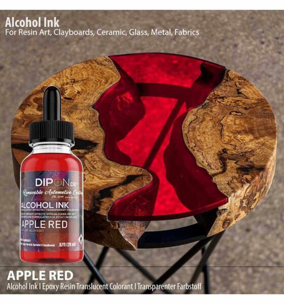 DIPON® alkohola tinte, sarkana (20ml)