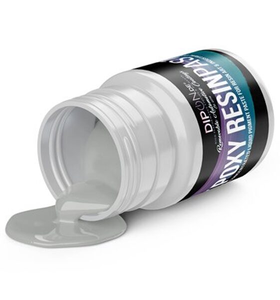 DIPON EPOKSĪDA SVEĶU PIGMENTA PASTA, GAIŠI PELĒKS [APM. RAL7035], 30-50GR