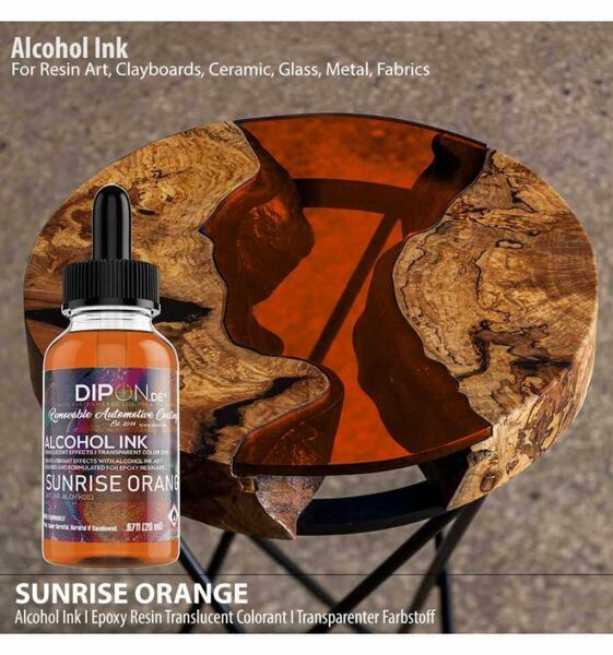 DIPON® alkohola tinte, oranža (20ml)