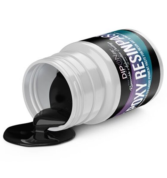 DIPON Epoksīda sveķu pigmenta pasta, melna [RAL 9005], 30-100gr