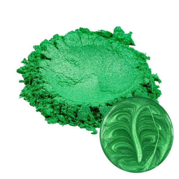 DIPON® efekta pigmenti, caurspīdīgi pavasara zaļš (EFPI0591) 25g